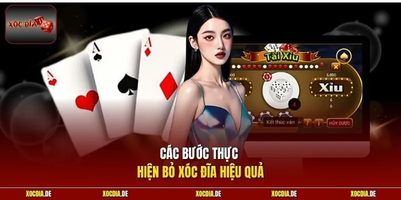 Các bước thực hiện bỏ xóc đĩa hiệu quả