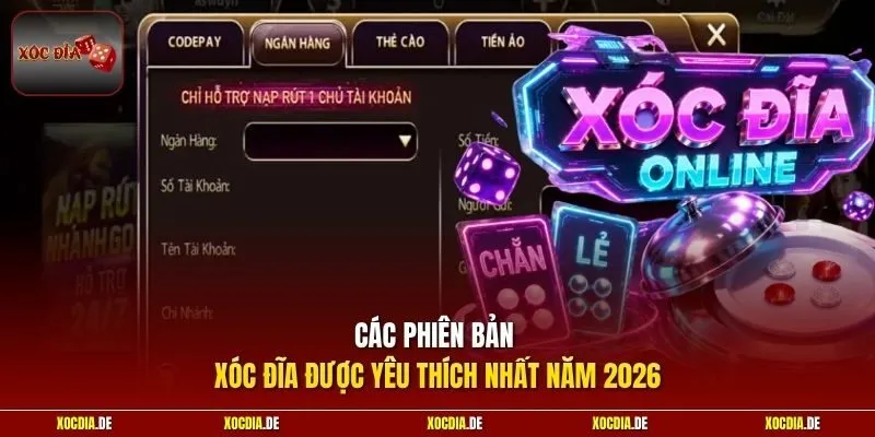 Các phiên bản xóc đĩa được yêu thích nhất năm 2026