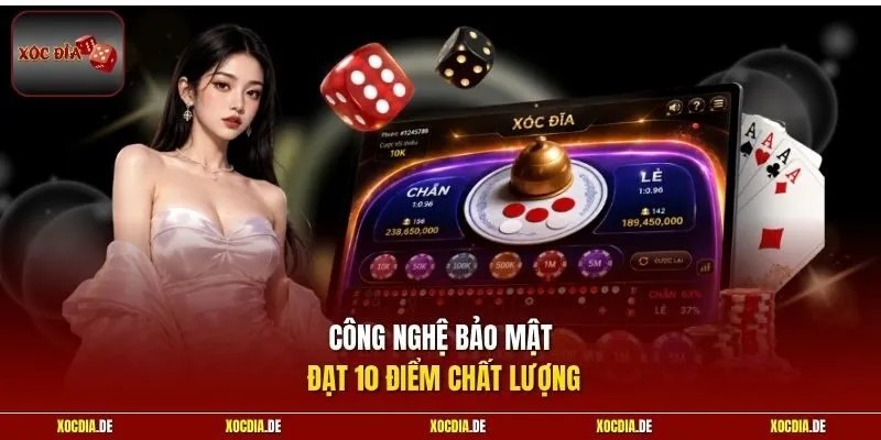 Công nghệ bảo mật đạt 10 điểm chất lượng