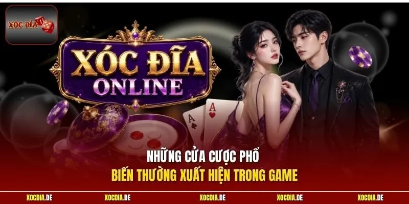Những cửa cược phổ biến thường xuất hiện trong game