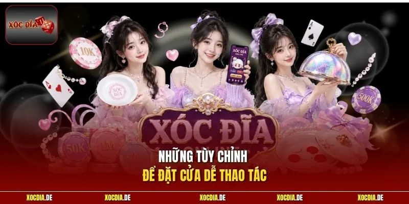 Những tùy chỉnh để đặt cửa dễ thao tác