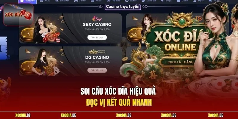 Soi cầu xóc đĩa hiệu quả đọc vị kết quả nhanh