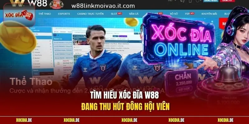 Tìm hiểu xóc đĩa W88 đang thu hút đông hội viên